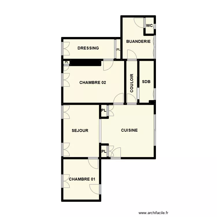 PLAN AM RLLE TEMPLE TAGE 02. Plan de 