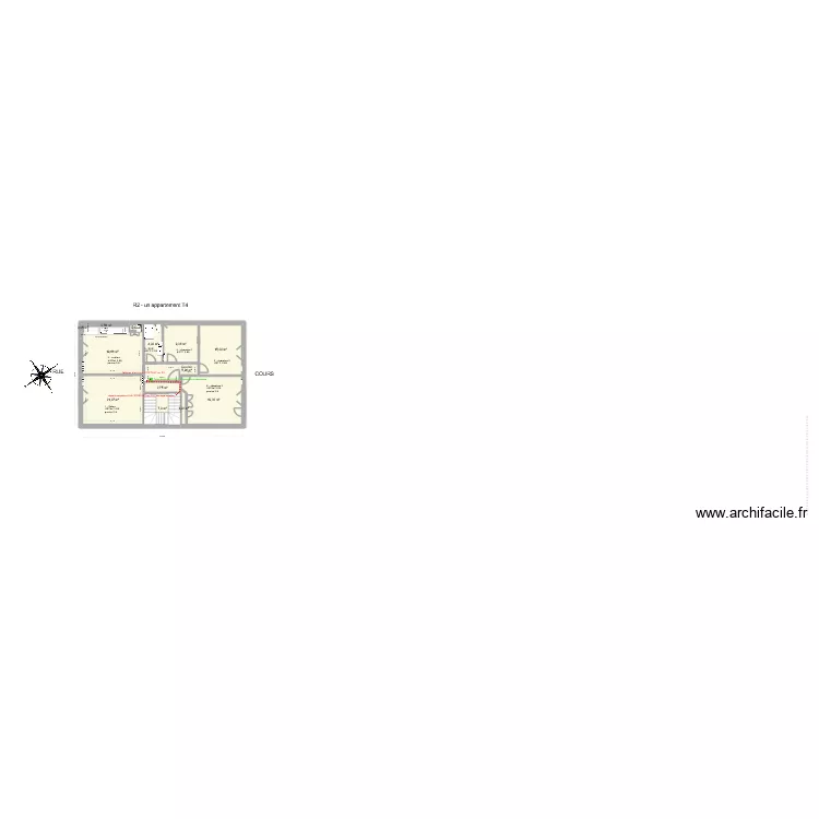 FRANKLIN ENEDIS. Plan de 49 pièces et 668 m²