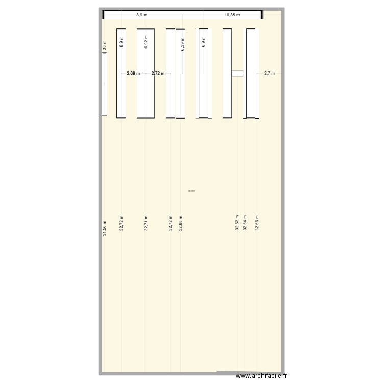 serre mathias. Plan de 1 pièce et 781 m2