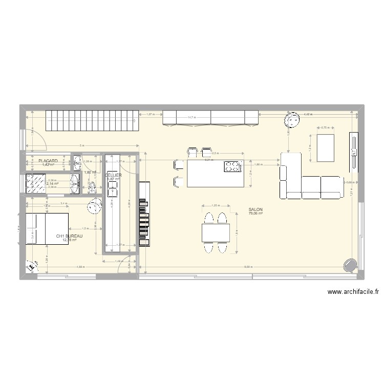 SALAZAR amanda et cyril ebauche 1. Plan de 0 pièce et 0 m2