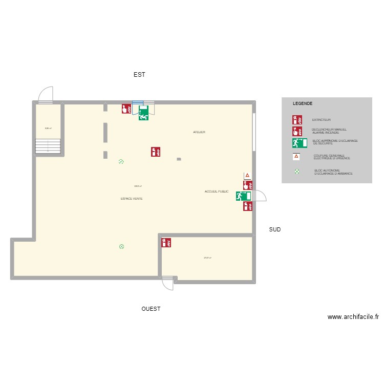 BULTOP MODIFIE  VBERSION 2. Plan de 3 pièces et 265 m2