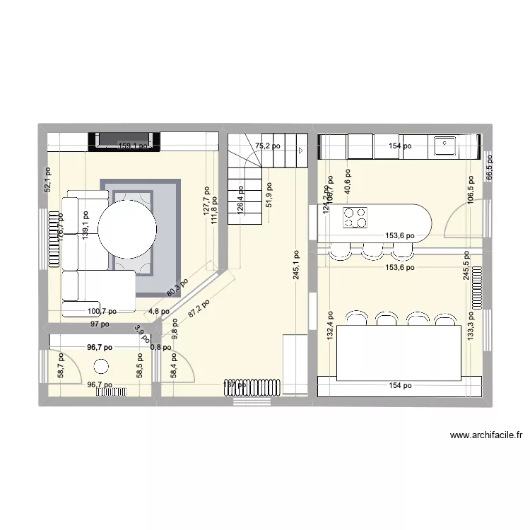 oxford RDC Amenagement 2. Plan de 