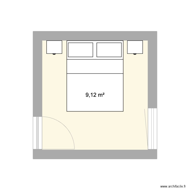 chambre plessis. Plan de 0 pièce et 0 m2
