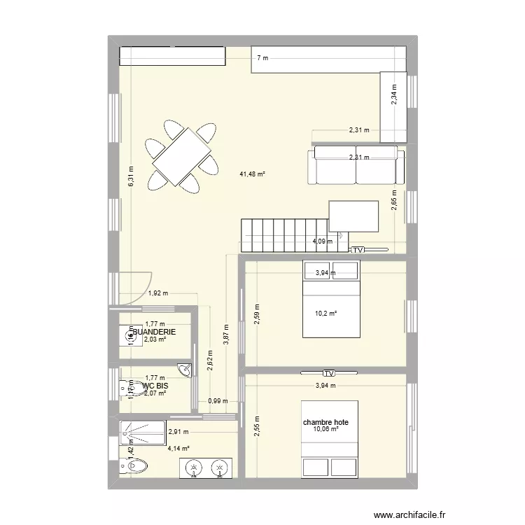 essai02. Plan de 6 et 70 m² essai02. Plan de 6 et 70 m²