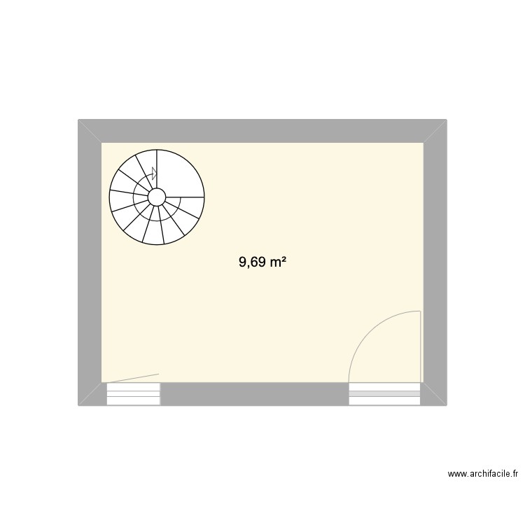 Plan Remise Palaiseau RDC. Plan de 0 pièce et 0 m2