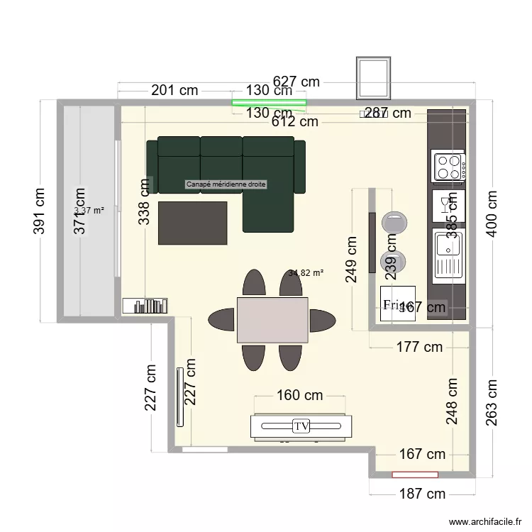 Salon_nouvel_appartement_v2. Plan de 