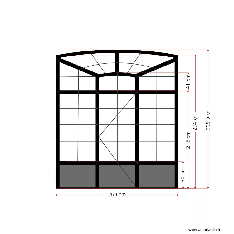 Étude LEPELLETIER. Plan de 8 et 6 m² Étude LEPELLETIER. Plan de 8 et 6 m²