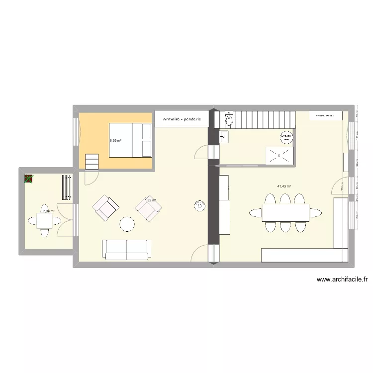 Cramans r&ecirc;v&eacute;. Plan de 