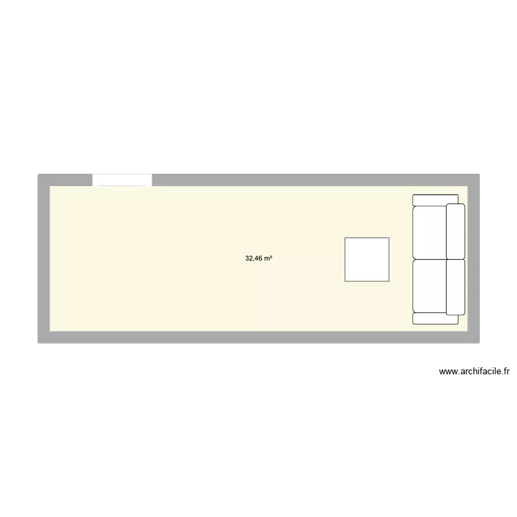 Edimbourg. Plan de 1 et 32 m² Edimbourg. Plan de 1 et 32 m²