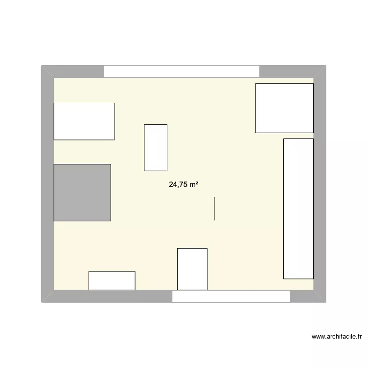 Salle de sport. Plan de Salle de sport. Plan de