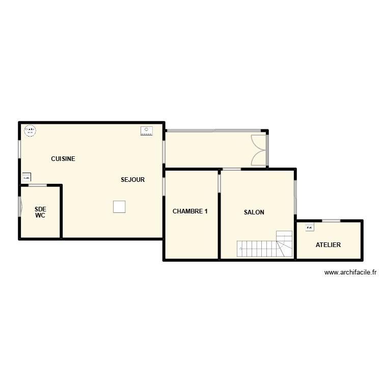 HAMET. Plan de 0 pièce et 0 m2