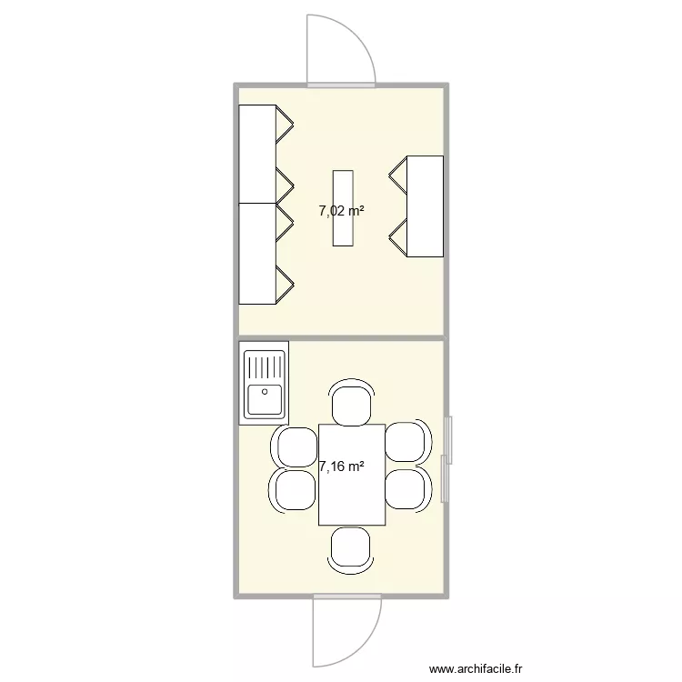 VINCI CHANTIER MARCY L'ETOILE. Plan de 