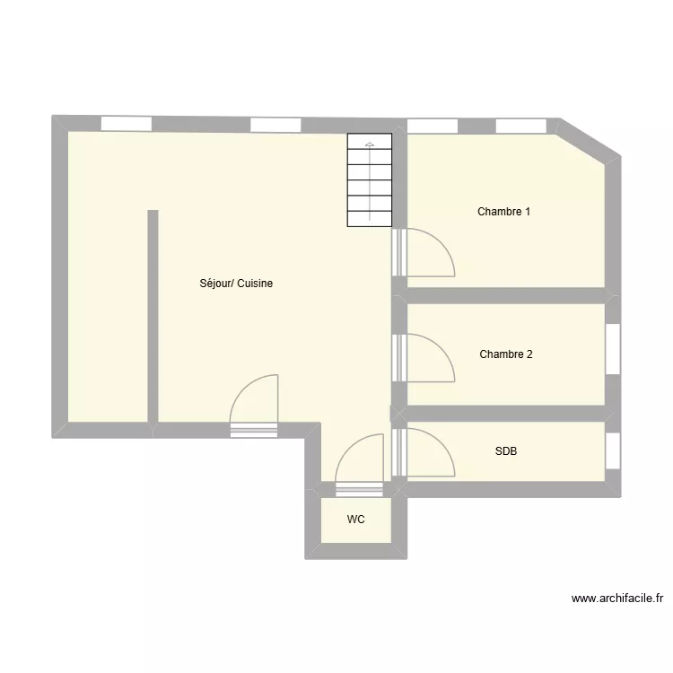 RDC Heckmann. Plan de 5 Pièces et 45 m² RDC Heckmann. Plan de 5 Pièces et 45 m²