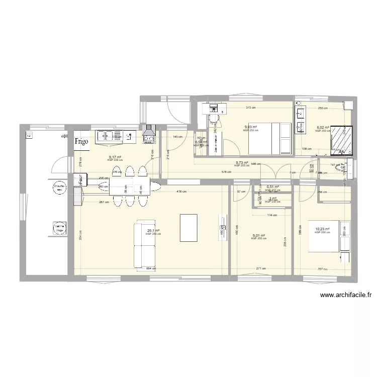 Fr&eacute;jus. Plan de 