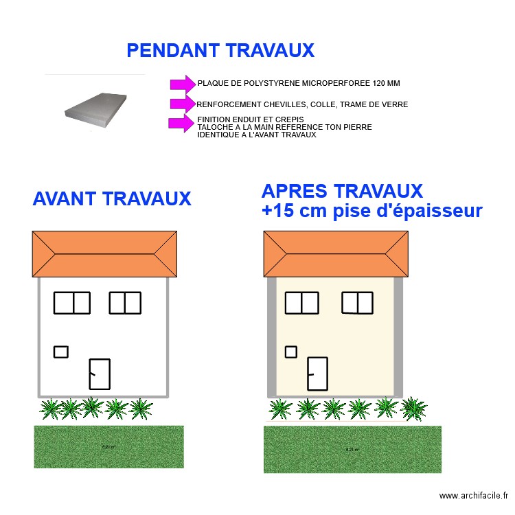 hazard 2. Plan de 13 pièces et 35 m2