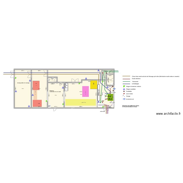 Pountet VF2025 CEO. Plan de 8 pièces et 275 m2