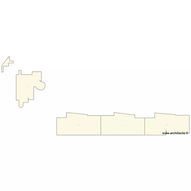 LEVALLOIS PERRET CLAUDE MONET. Plan de 5  et 1265 m²