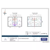 PLAN ELECTRICITE 21 MARECHAL ET 1 SUZANNE 1 ER ET 2 EME