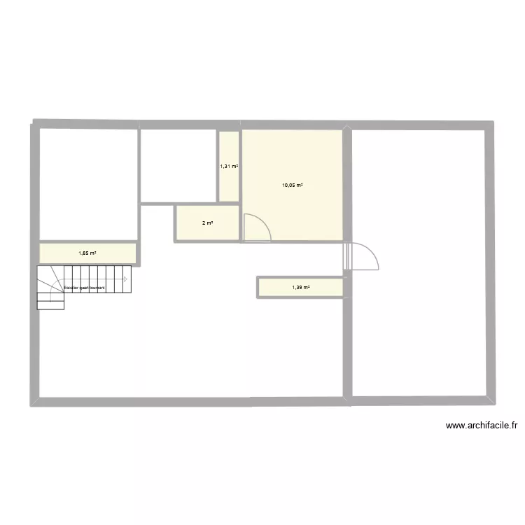 Maison3. Plan de 5 Pièces et 17 m² Maison3. Plan de 5 Pièces et 17 m²