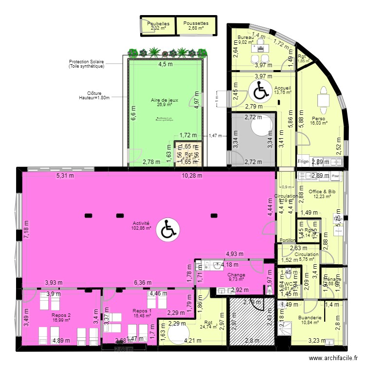  La Celle Saint Cloud Projet  Bienvenu. Plan de 0 pièce et 0 m2