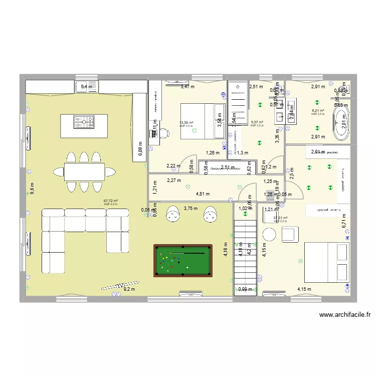 LOUP DE CHABANNE ELEC PLOMBERIE 2. Plan de LOUP DE CHABANNE ELEC PLOMBERIE 2. Plan de