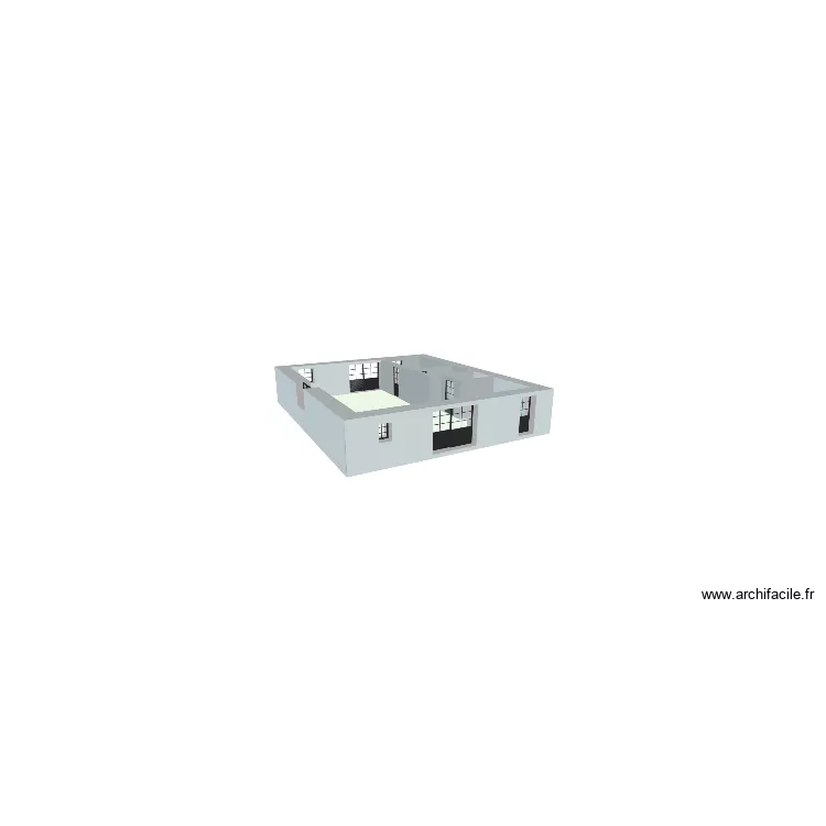 Maison des potentiels &eacute;tage 1. Plan de 