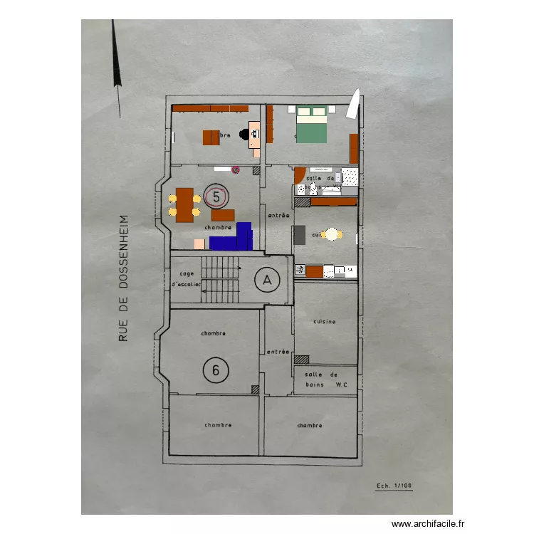 Appartement FLO. Plan de Appartement FLO. Plan de