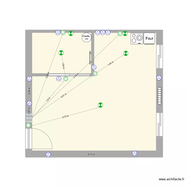 appart. Plan de 2 et 22 m² appart. Plan de 2 et 22 m²