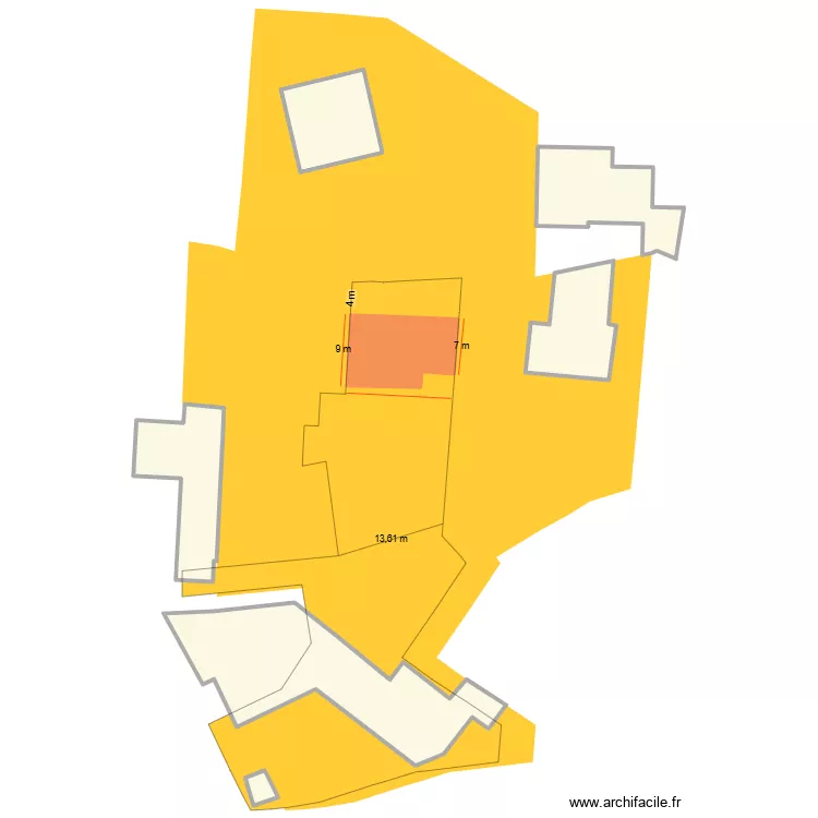 plan de masse. Plan de 