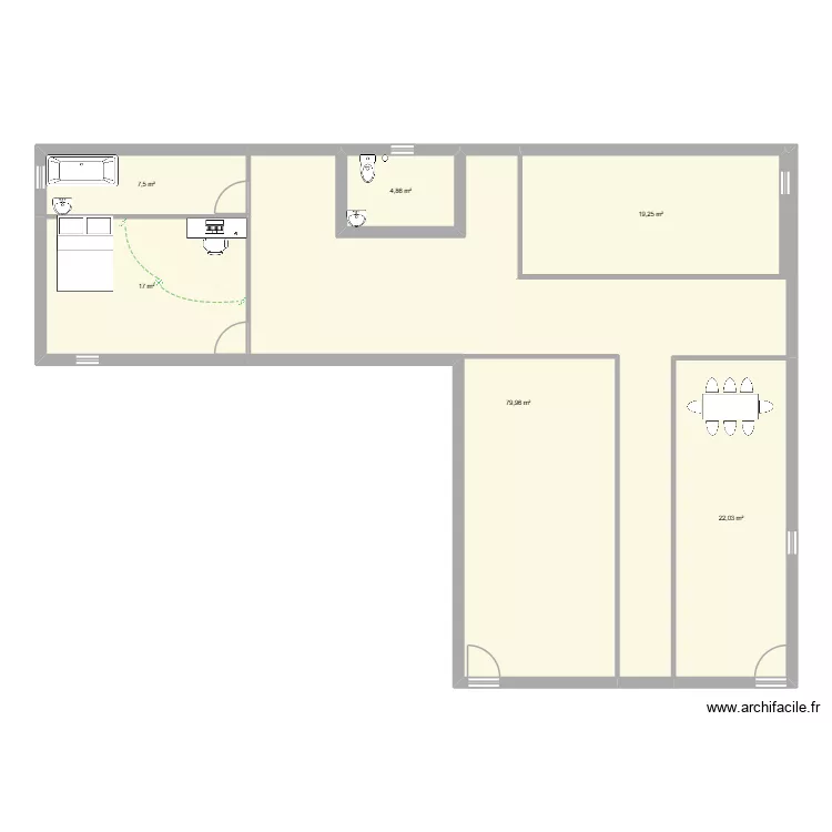 LA MAISON DE CR7. Plan de 6 et 151 m² LA MAISON DE CR7. Plan de 6 et 151 m²
