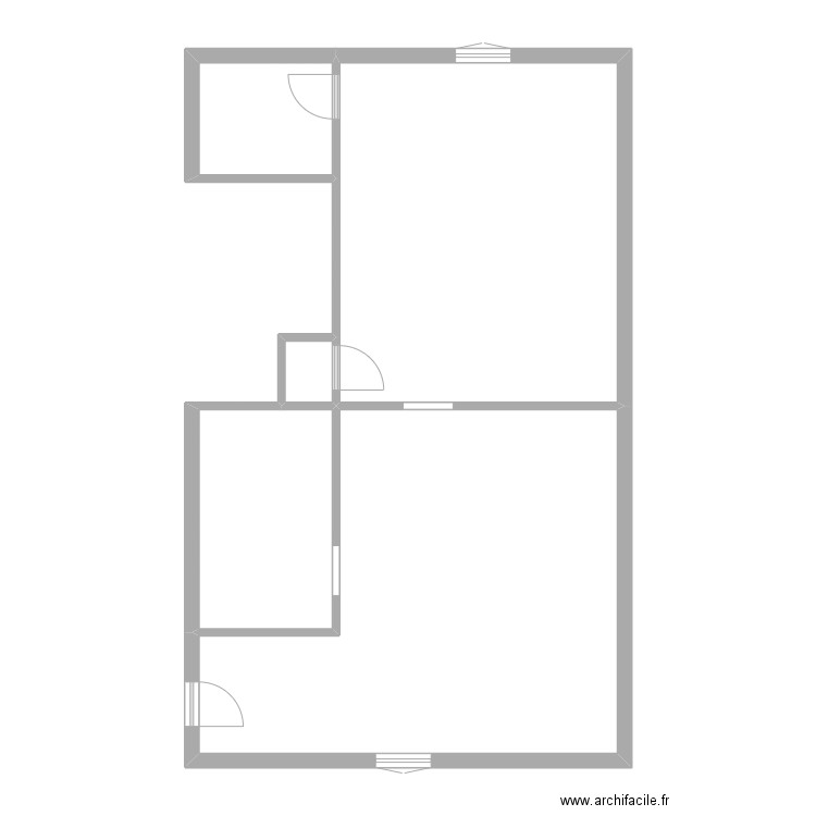 baron apprt g. Plan de 0 pièce et 0 m2