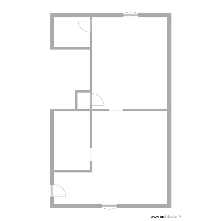 baron apprt g. Plan de 