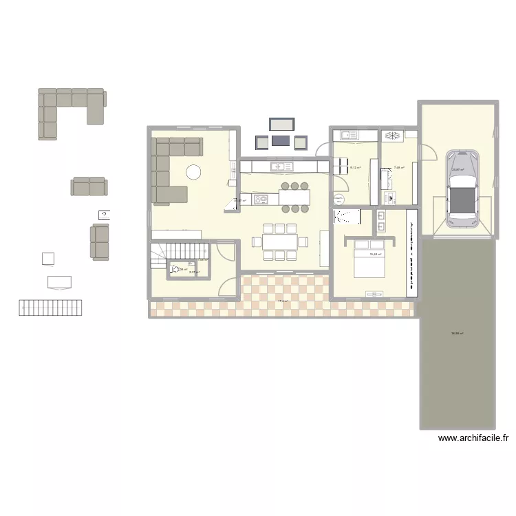 ihsqqsolhqsohc. Plan de 10  et 179 m²
