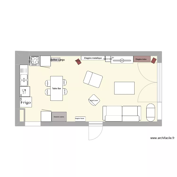 Main Room 3. Plan de 