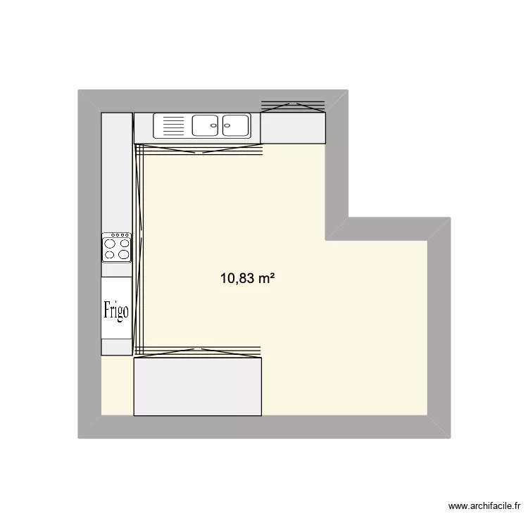 Caro et Hugo. Plan de 1 et 11 m² Caro et Hugo. Plan de 1 et 11 m²