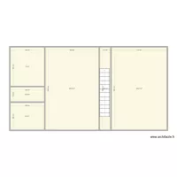 Avec 1 &eacute;tage : 2 logements T2 ind&eacute;pendants + Sas entr&eacute;e commune