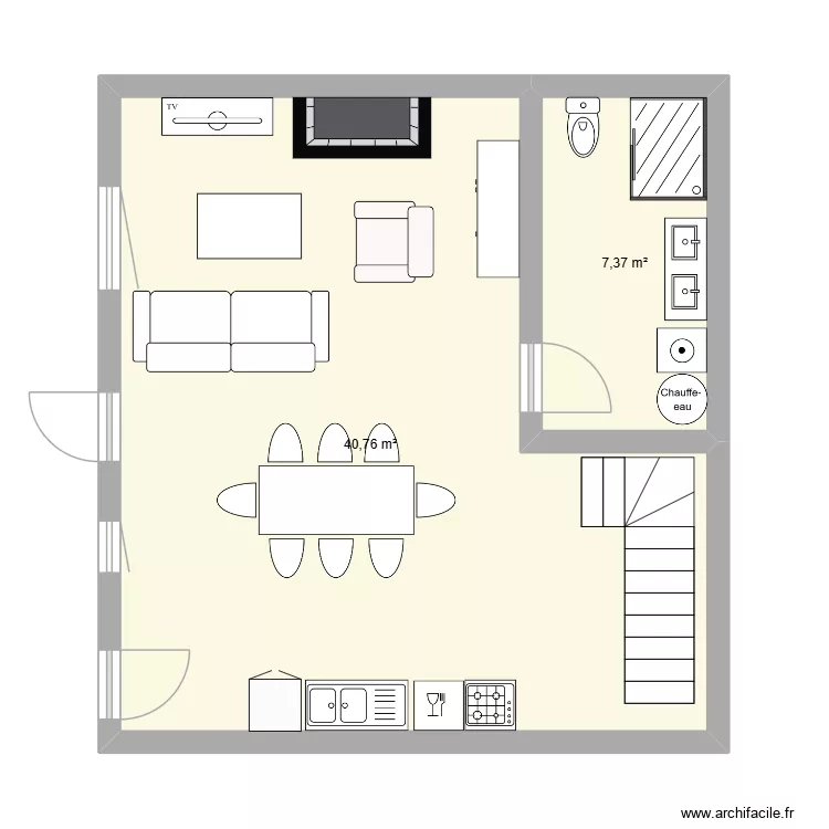 lozerette. Plan de 2 et 48 m² lozerette. Plan de 2 et 48 m²
