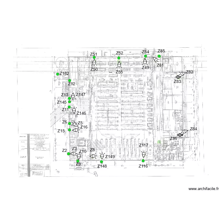 CARREFOUR FONSORBE. Plan de CARREFOUR FONSORBE. Plan de