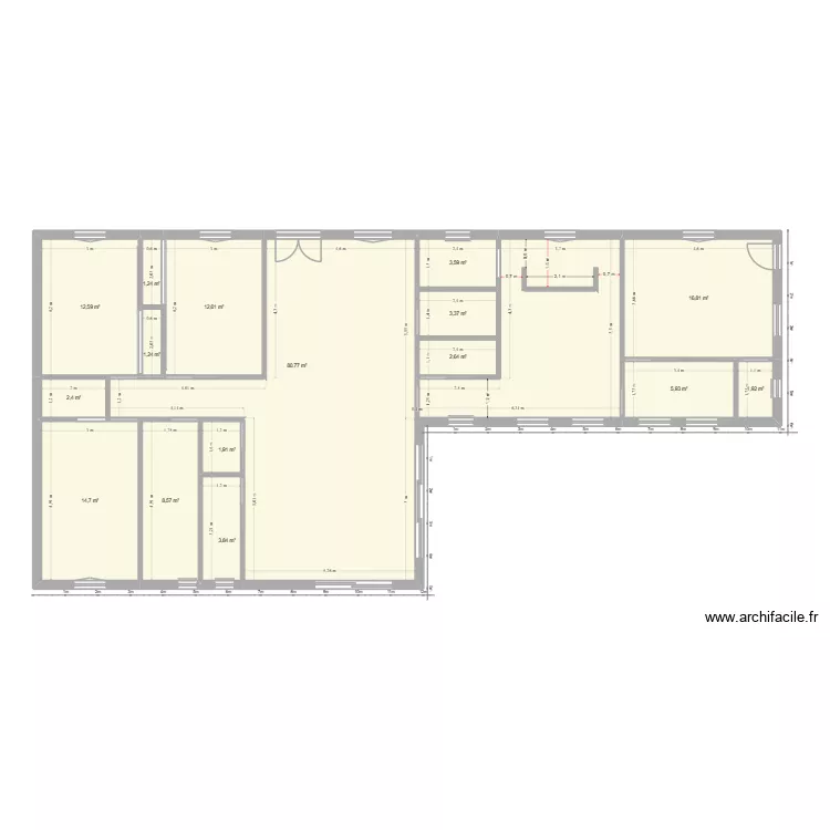 v3 plan. Plan de 16 et 174 m² v3 plan. Plan de 16 et 174 m²