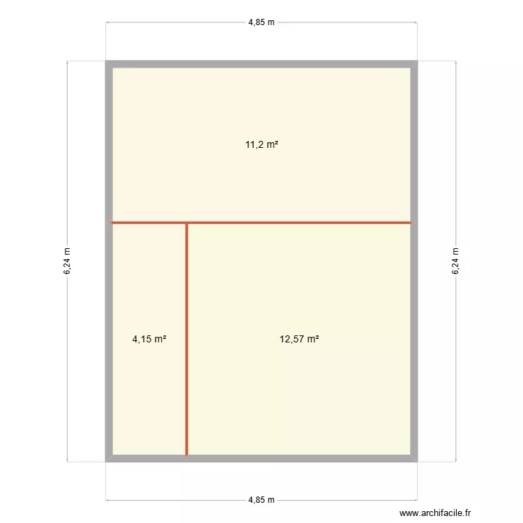 Frontenex garage. Plan de 
