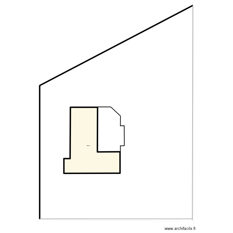 Maison TAHITI 2. Plan de 1 pièce et 85 m2
