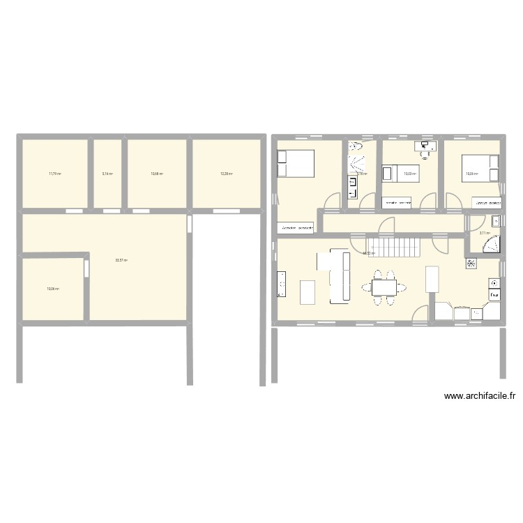 Plan 1. Plan de 0 pièce et 0 m2