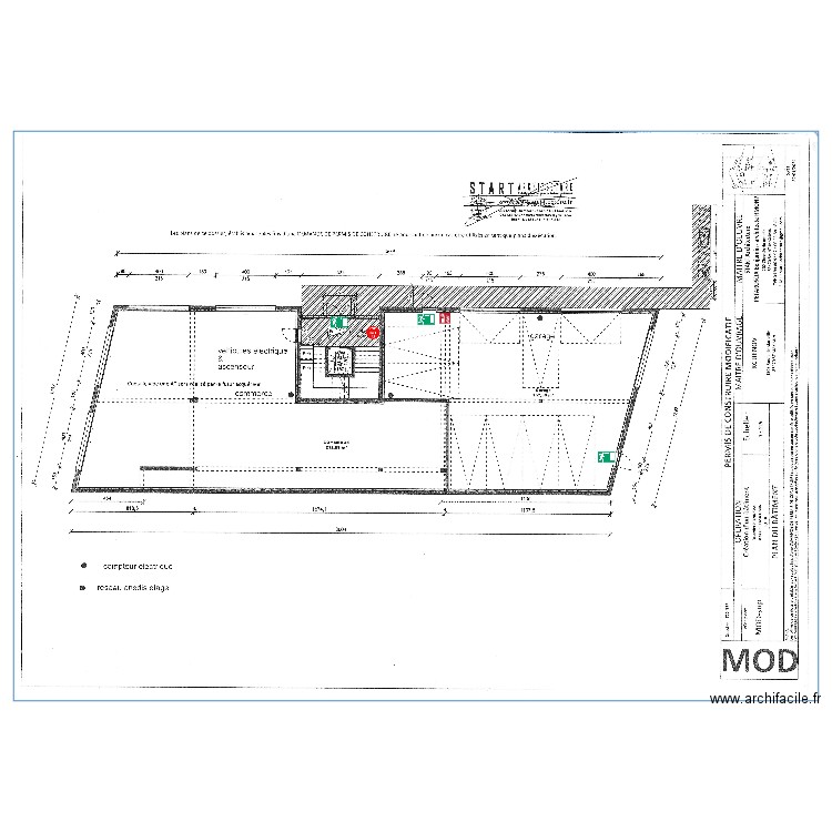 SELARL rdc. Plan de 0 pièce et 0 m2