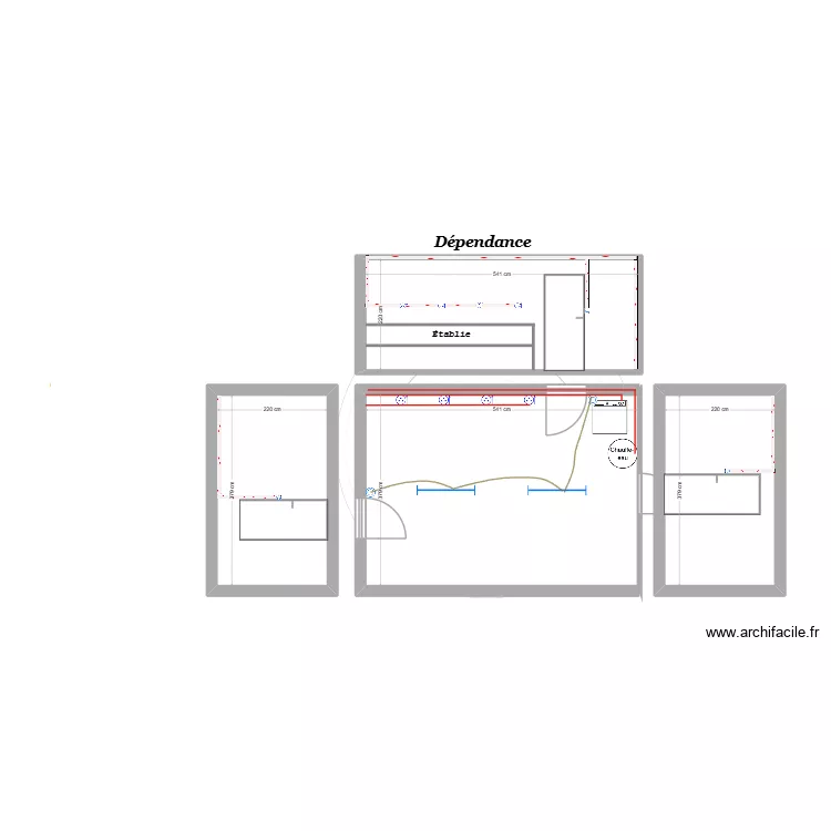 BIRABEN atelier. Plan de 4  et 49 m²