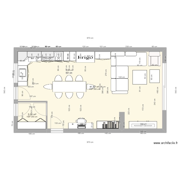 PROJET COLETTE. Plan de 0 pièce et 0 m2