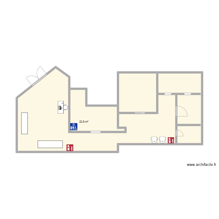 institut by flo. Plan de 0 pièce et 0 m2