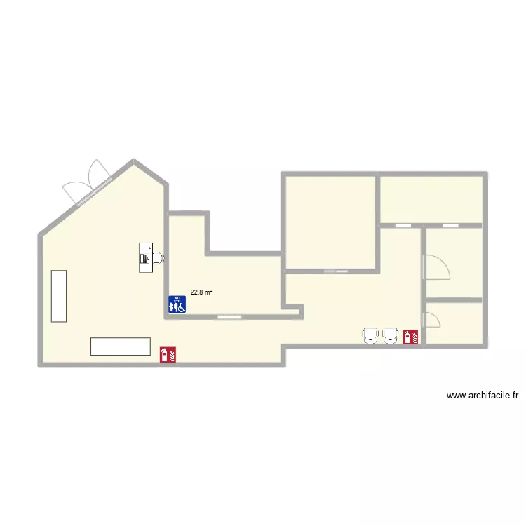 institut by flo. Plan de 