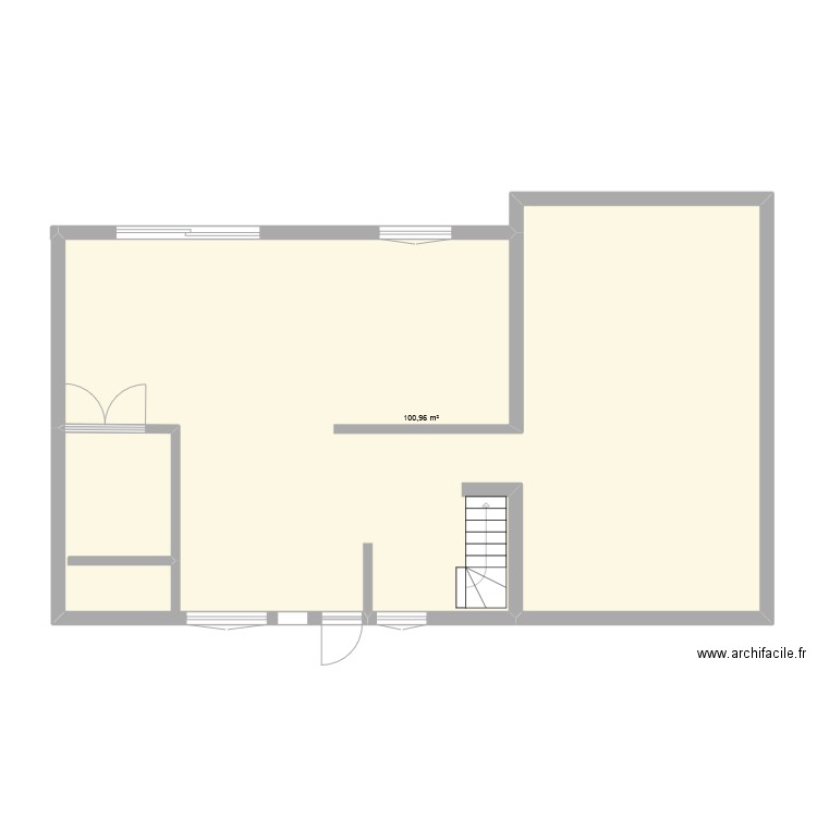 plan maison lisieux. Plan de 1 pièce et 101 m2