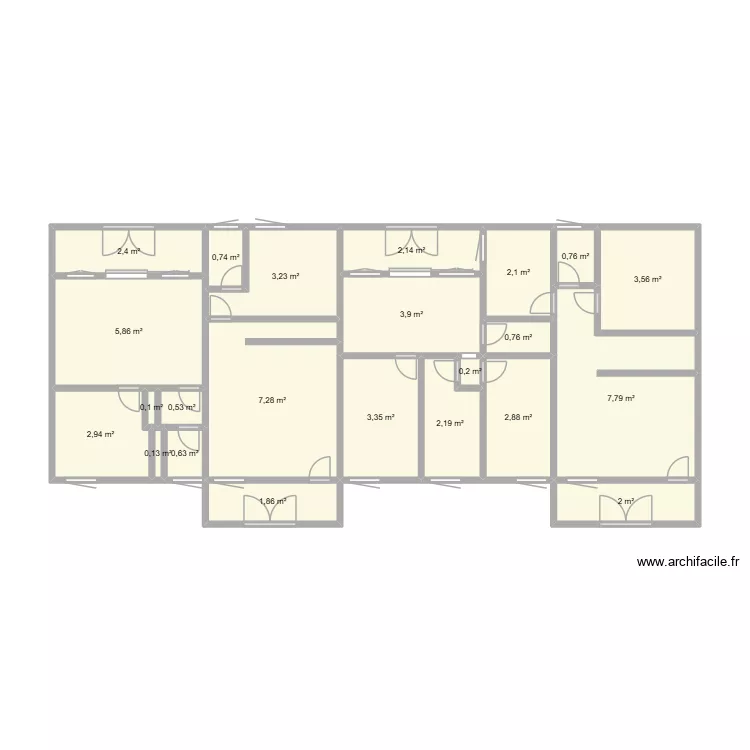 Conception plan maison Vindoulou par Juste_Florian. Plan de 23 et 57 m² Conception plan maison Vindoulou par Juste_Florian. Plan de 23 et 57 m²