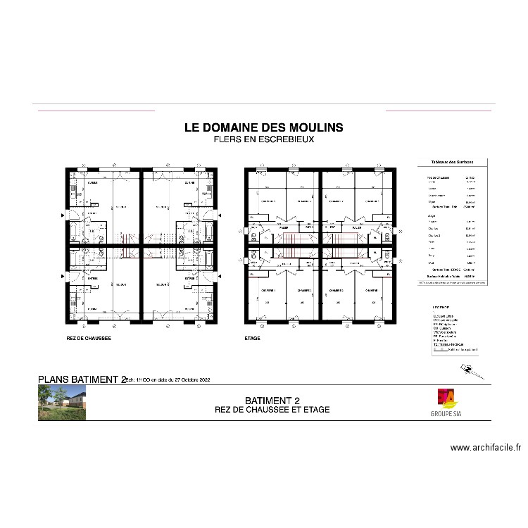 PLAN BATIMENT FLERS 2. Plan de 0 pièce et 0 m2